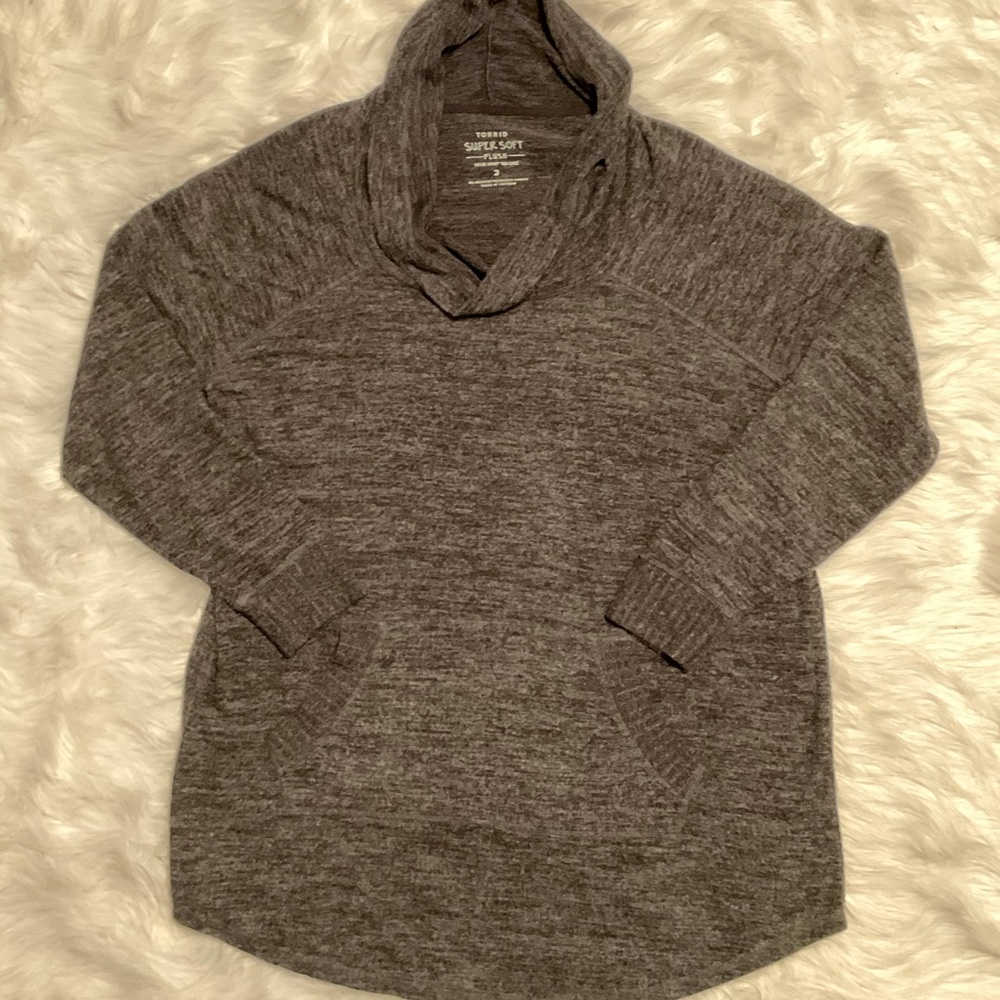 Gray Torrid Pullover Size 2x - image 1